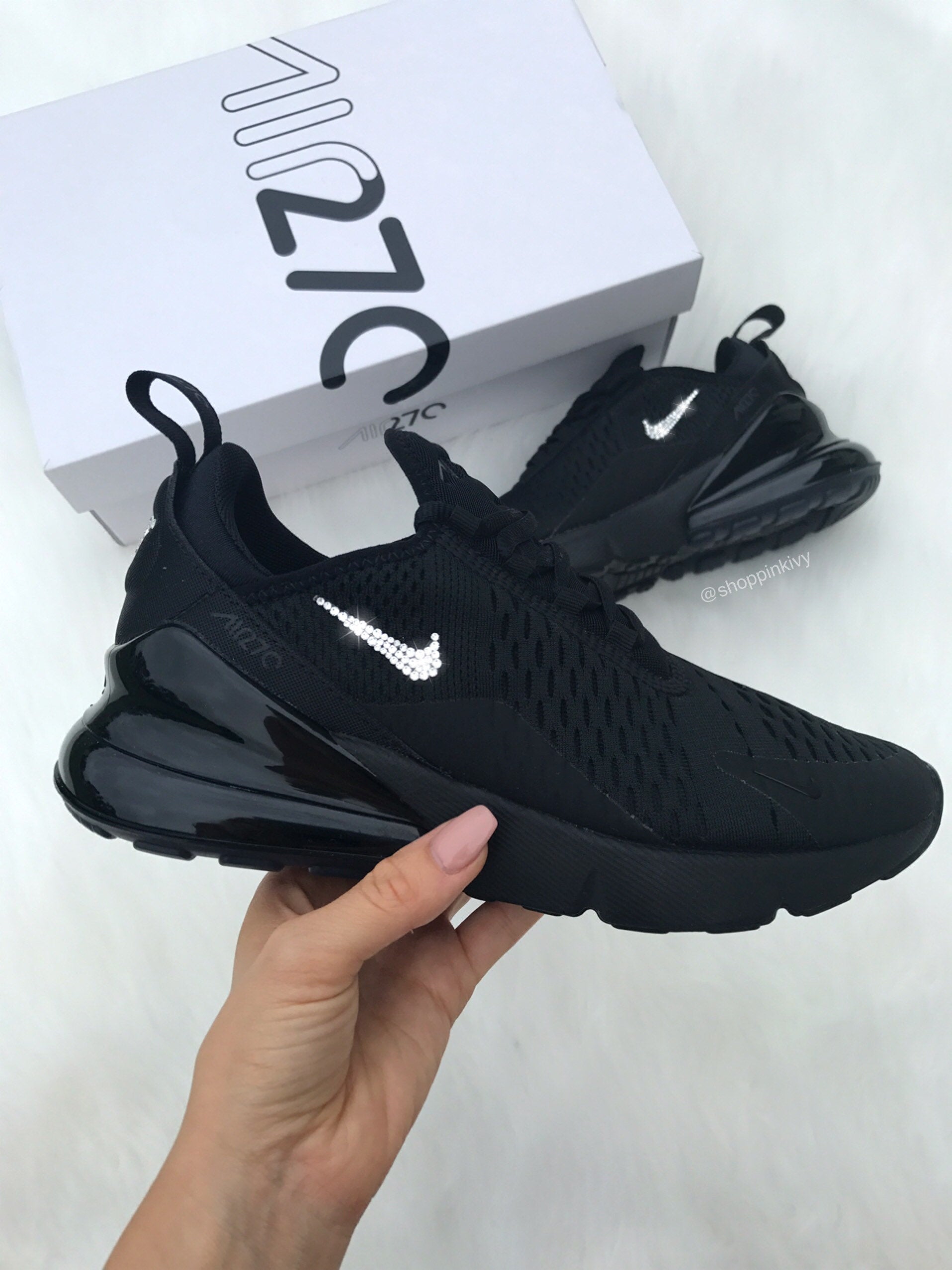 Nike 270 all black womens Clearance