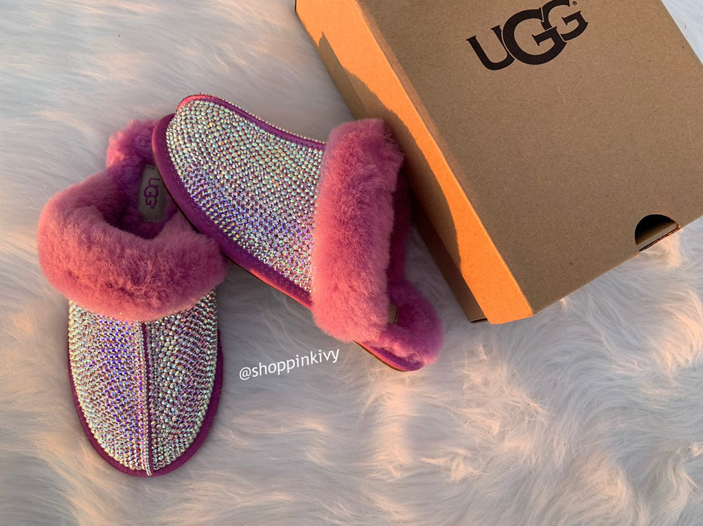 Pantuflas Ugg Scuffette de Swarovski