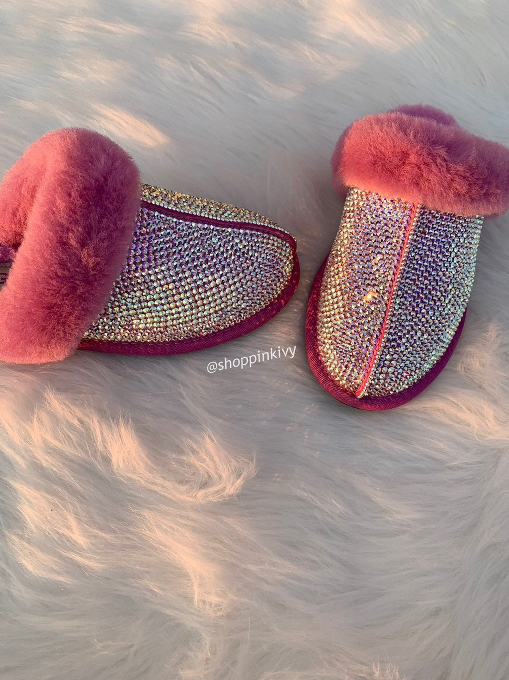 Pantuflas Ugg Scuffette de Swarovski