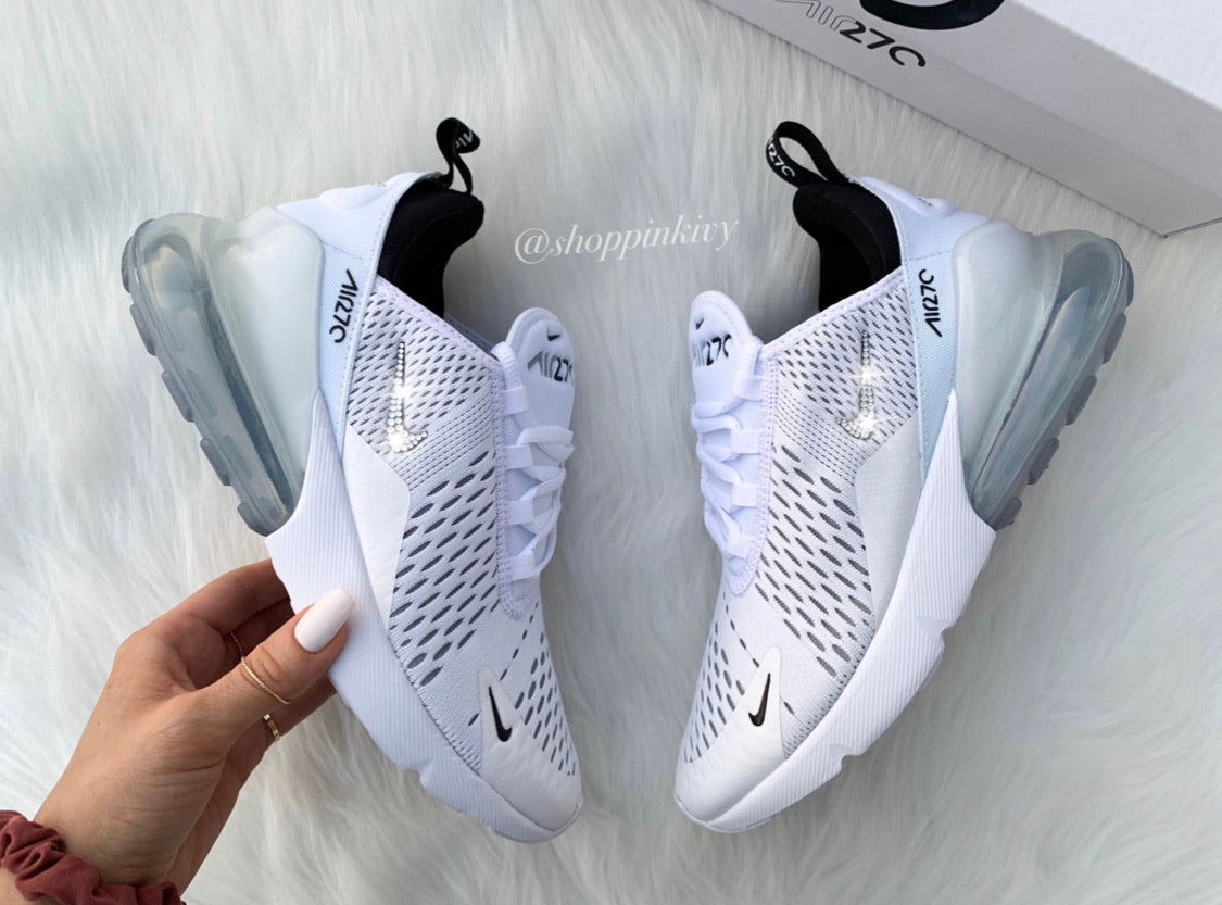 White Nike Shoes Air Max 270
