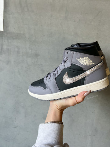 Swarovski Mujer Nike Air Jordan 1 Mid Zapatos