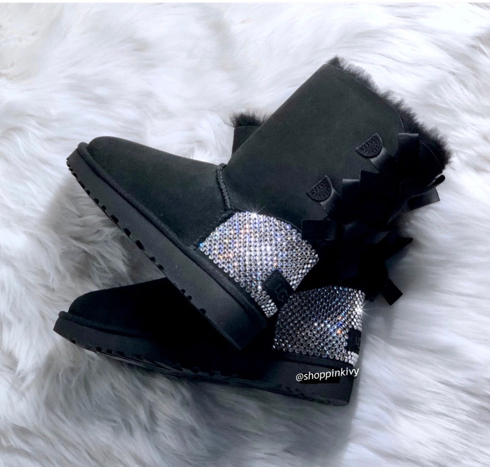 black ugg boots black uggs