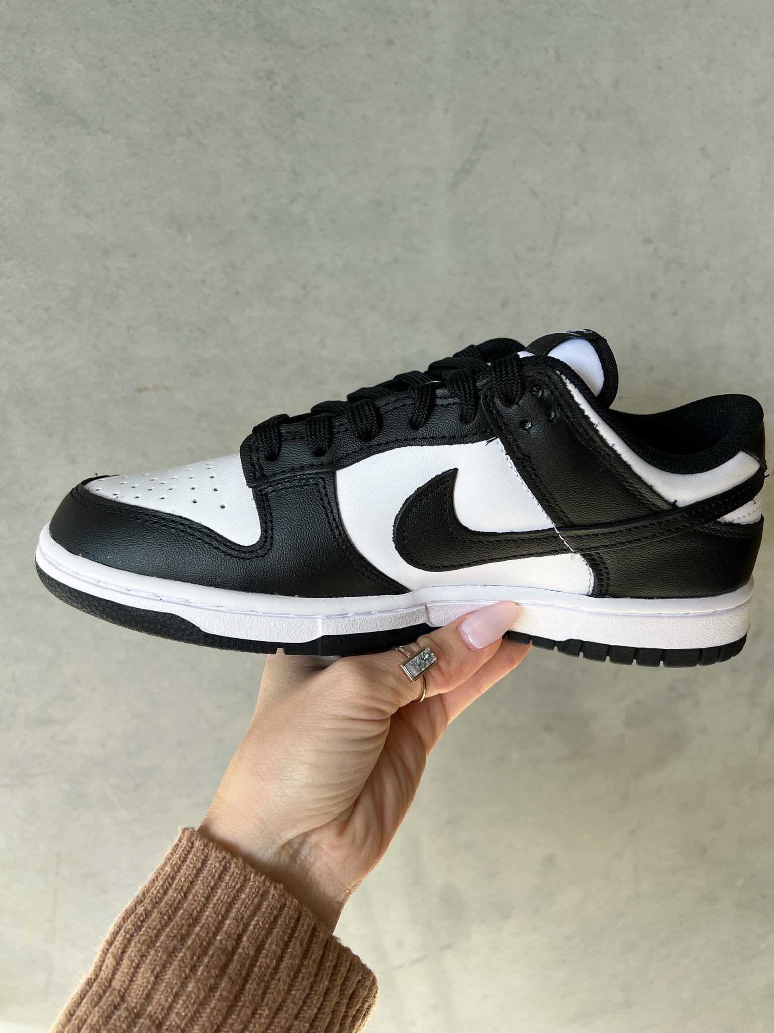 Panda swarovski womens nike dunk shoes pink ivy