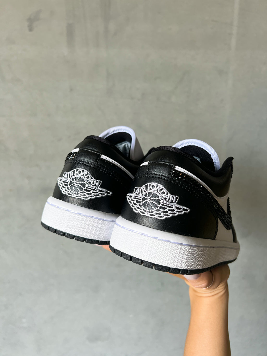 Zapatillas Air Jordan 1 Low para mujer Swarovski Panda