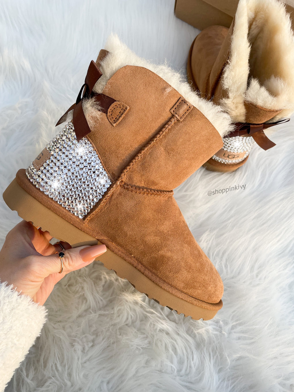 Botas Ugg Bailey de Swarovski para mujer