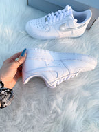 Nike Air Force 1 blancas con Swarovski