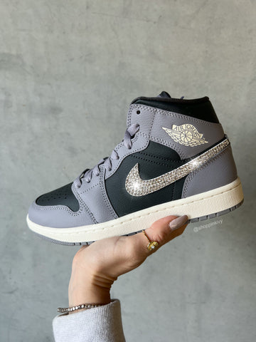 Swarovski Mujer Nike Air Jordan 1 Mid Zapatos