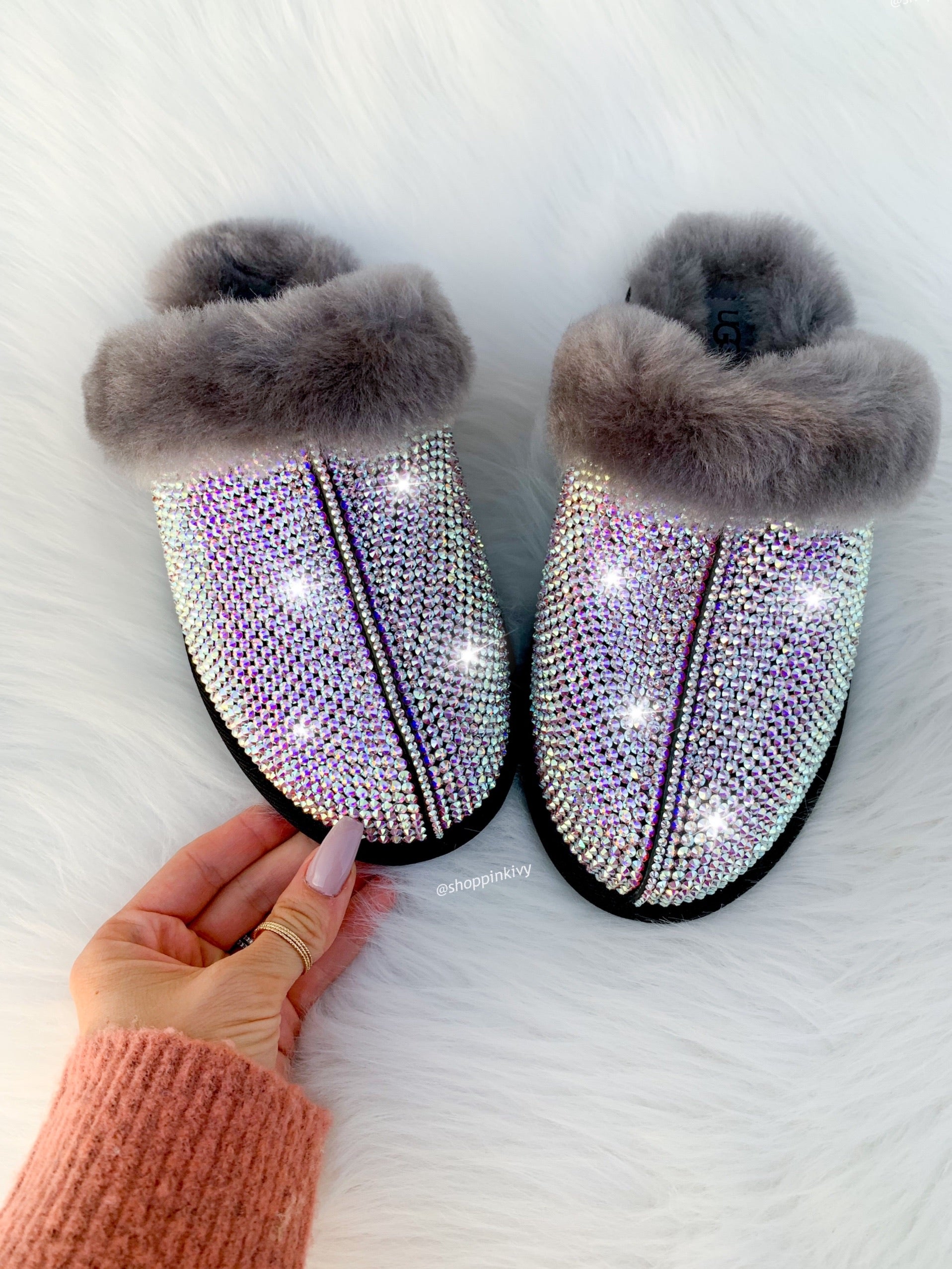 Swarovski Ugg Scuffette Slippers